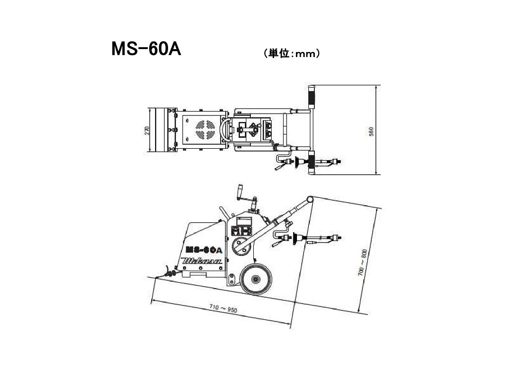 フロアスクレーパー　60キロ　MS-60A01