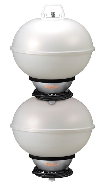 高 画質 ハタヤ 瞬時再点灯型 150W メタルハライドボール MLA-150KH 屋外用 樹脂カバーバルーンタイプ 360度照射 HAT 照明 
